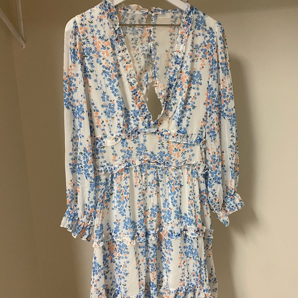 Floral Ruffle Dress